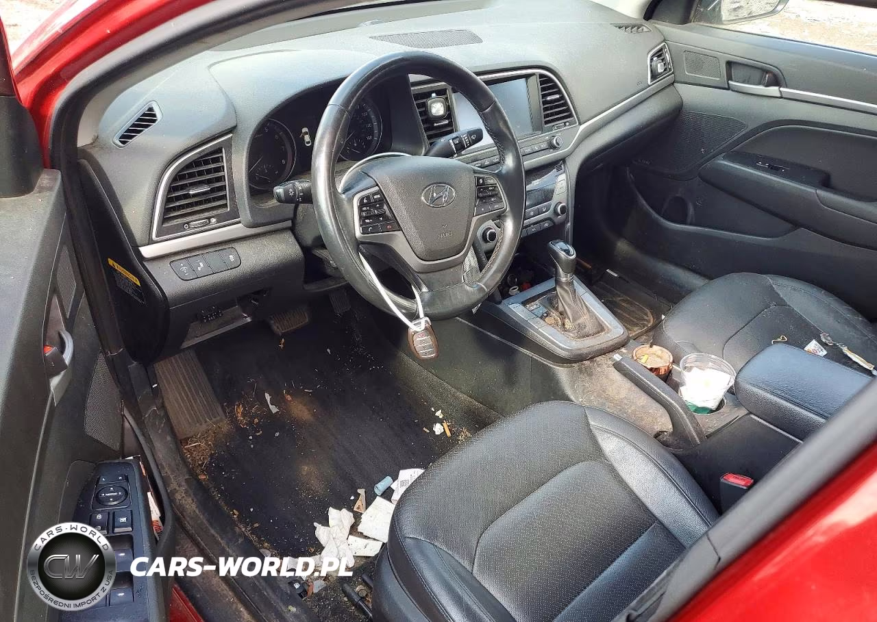 2017 Hyundai Elantra Limited VIN:KMHD84LF7HU196195 - 8