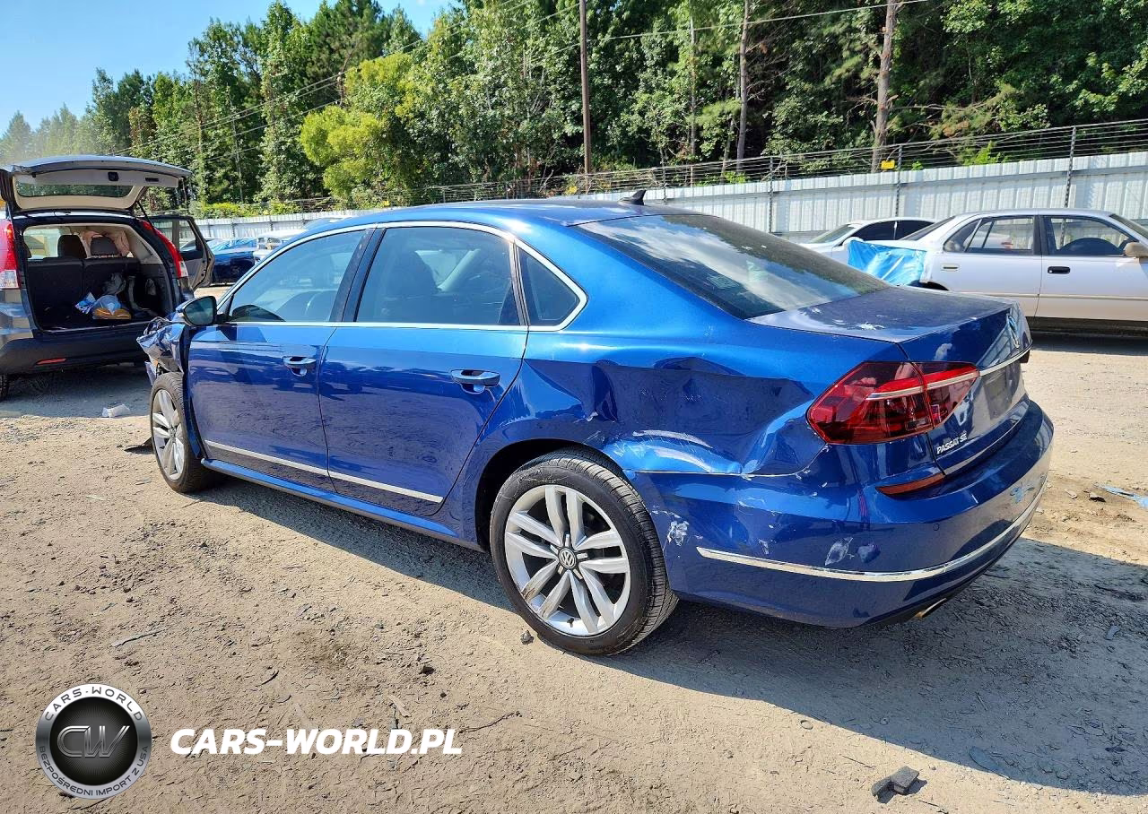 2017 Volkswagen Passat Se VIN:1VWGT7A33HC030804 - 2