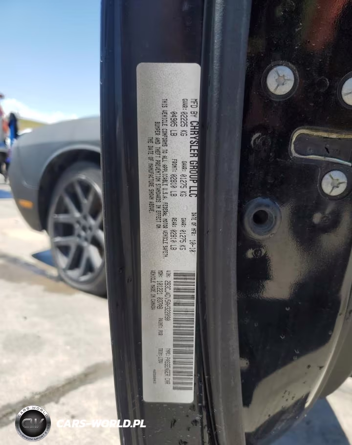 2010 Dodge Challenger Se VIN:2B3CJ4DV5AH322090 - 12
