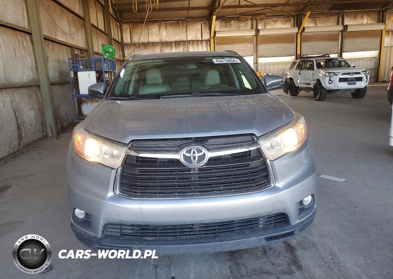 2014 Toyota Highlander Xle VIN:5TDJKRFH4ES019641 - 5