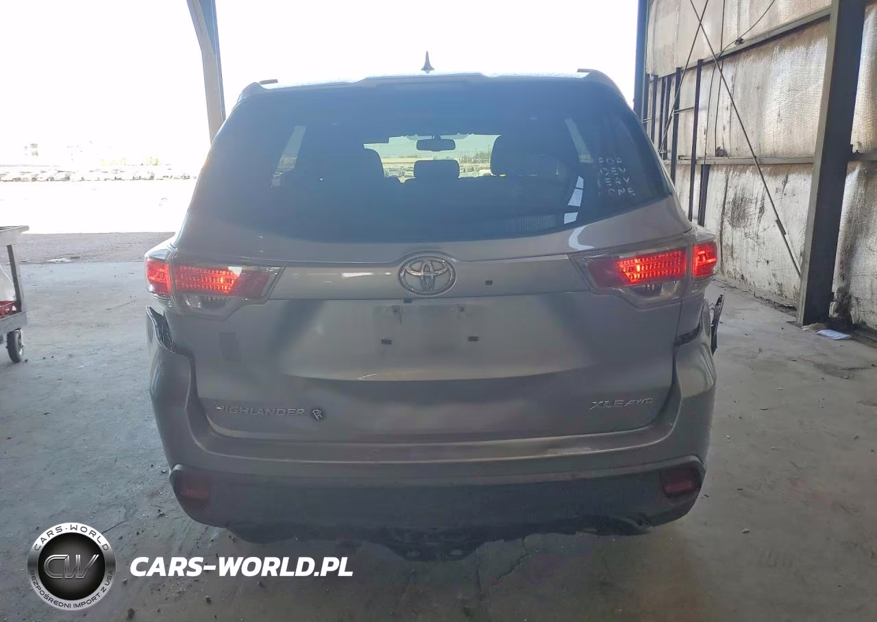 2014 Toyota Highlander Xle VIN:5TDJKRFH4ES019641 - 6