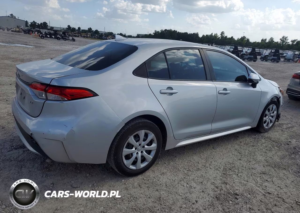 2021 Toyota Corolla Le VIN:5YFEPMAE8MP268261 - 3