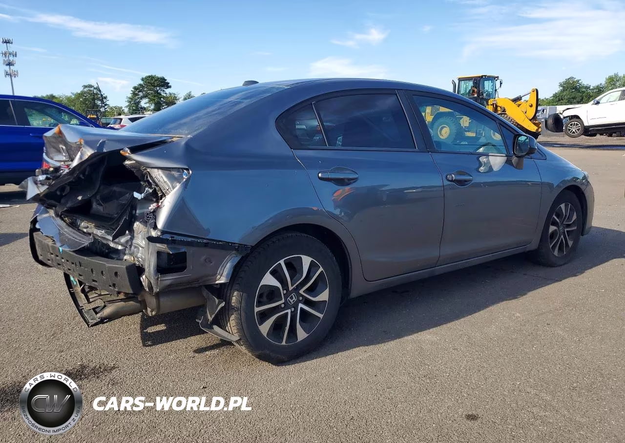 2013 Honda Civic Ex VIN:19XFB2F8XDE236956 - 3