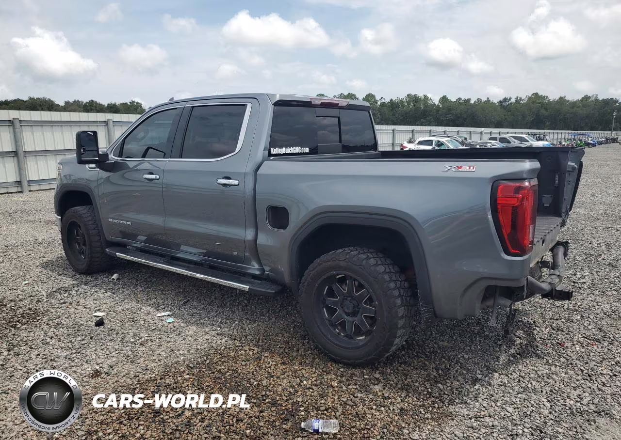 2021 GMC Sierra K1500 Slt VIN:3GTU9DET2MG233395 - 2