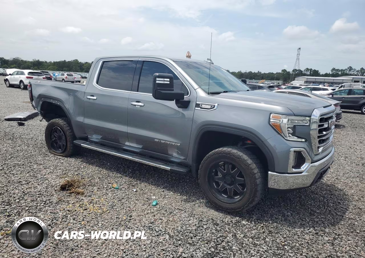 2021 GMC Sierra K1500 Slt VIN:3GTU9DET2MG233395 - 4