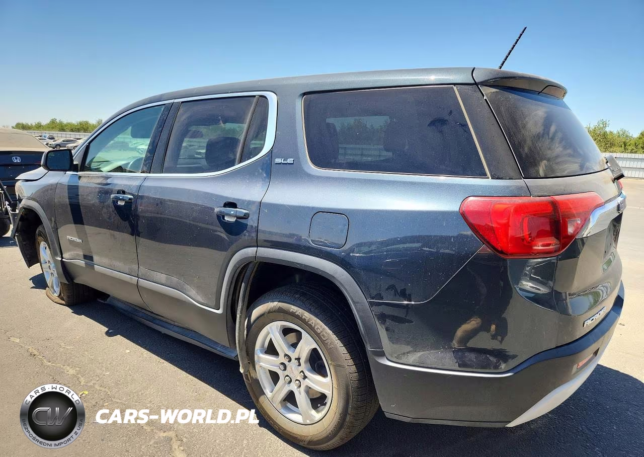 2019 GMC Acadia Sle VIN:1GKKNKLA8KZ189560 - 2