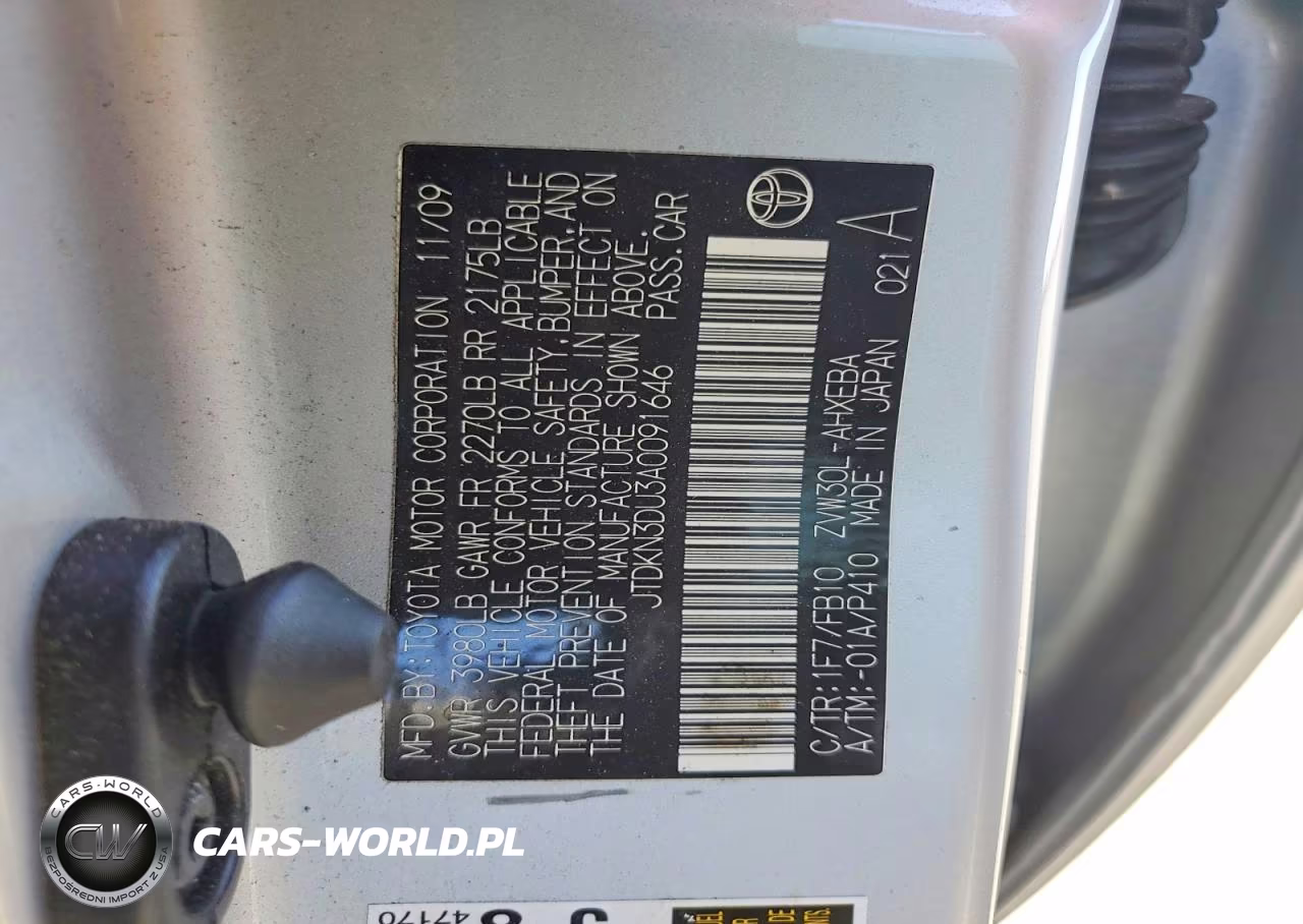 2010 Toyota Prius Ii VIN:JTDKN3DU3A0091646 - 12