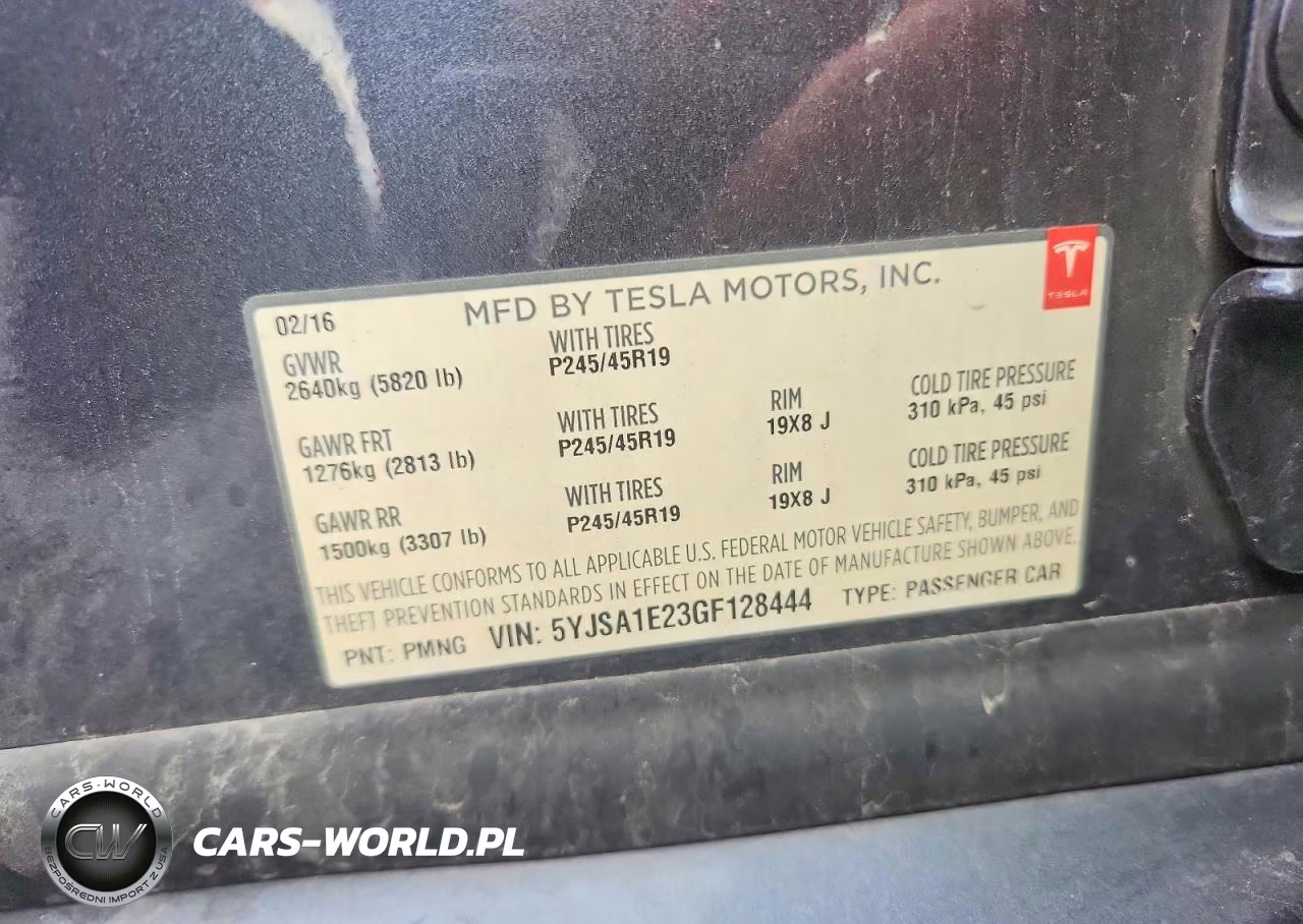 2016 Tesla Model S VIN:5YJSA1E23GF128444 - 13
