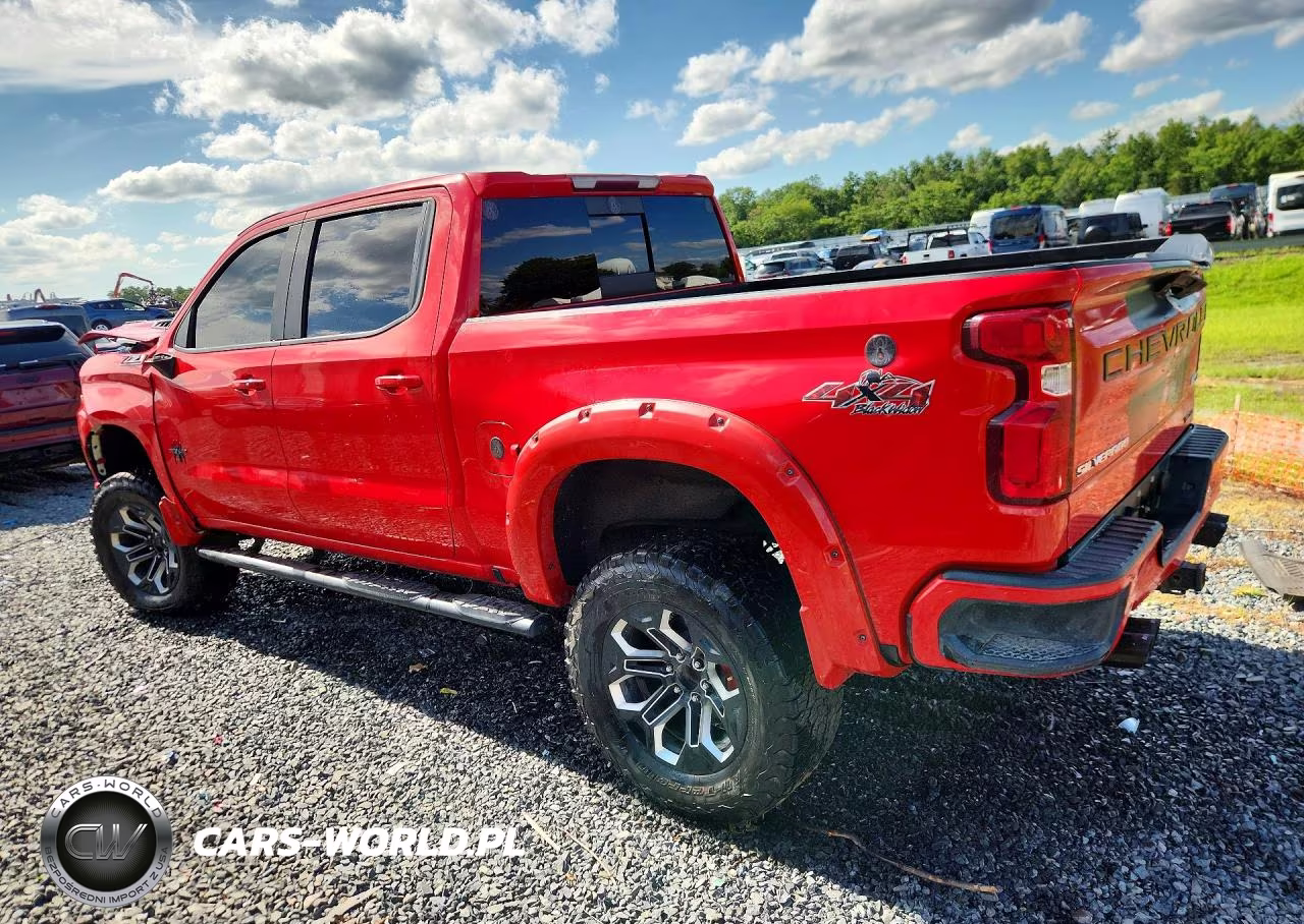 2020 Chevrolet Silverado K1500 Rst VIN:3GCUYEED7LG302713 - 2
