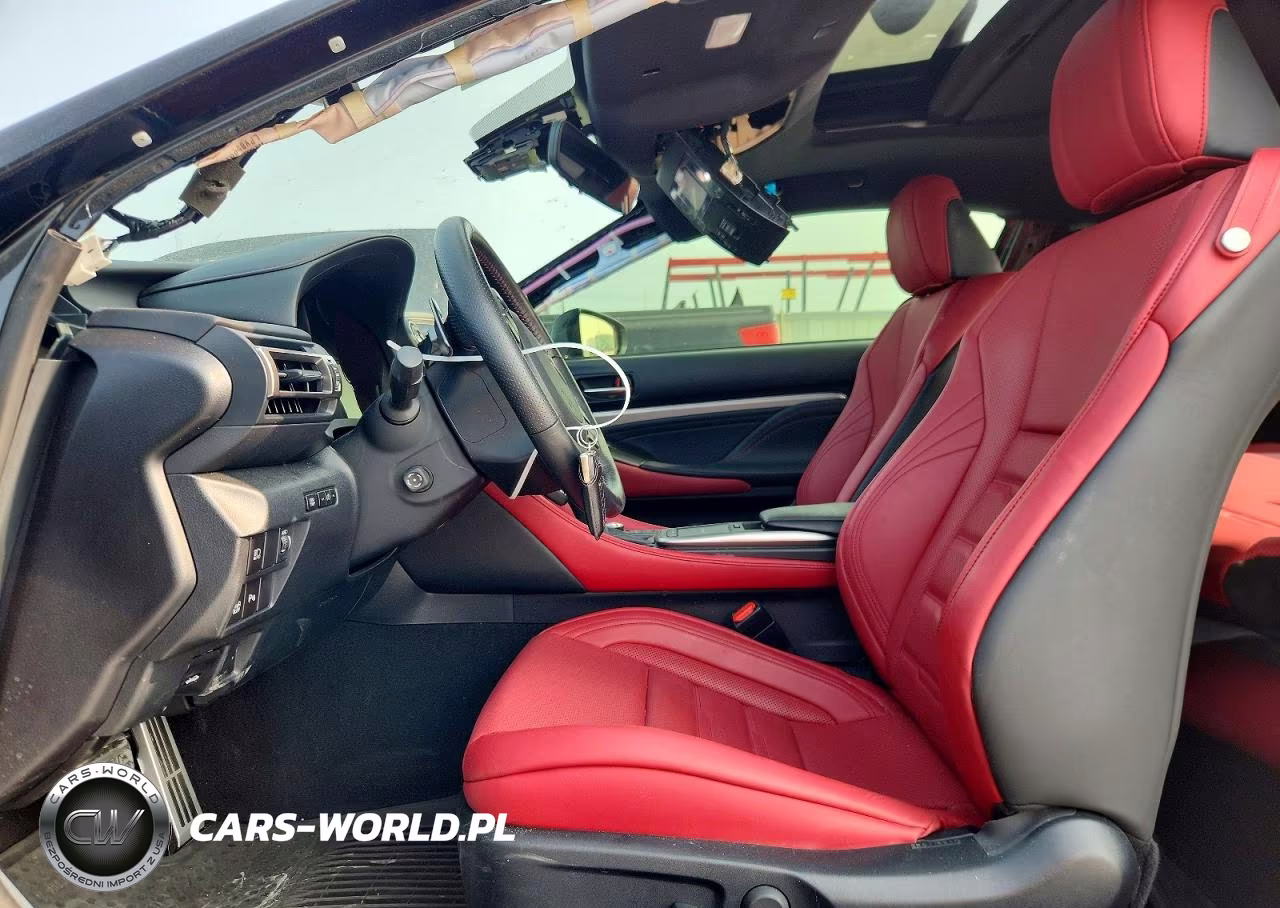 2022 Lexus Rc 350 F Sport VIN:JTHGZ5BC6N5026376 - 7