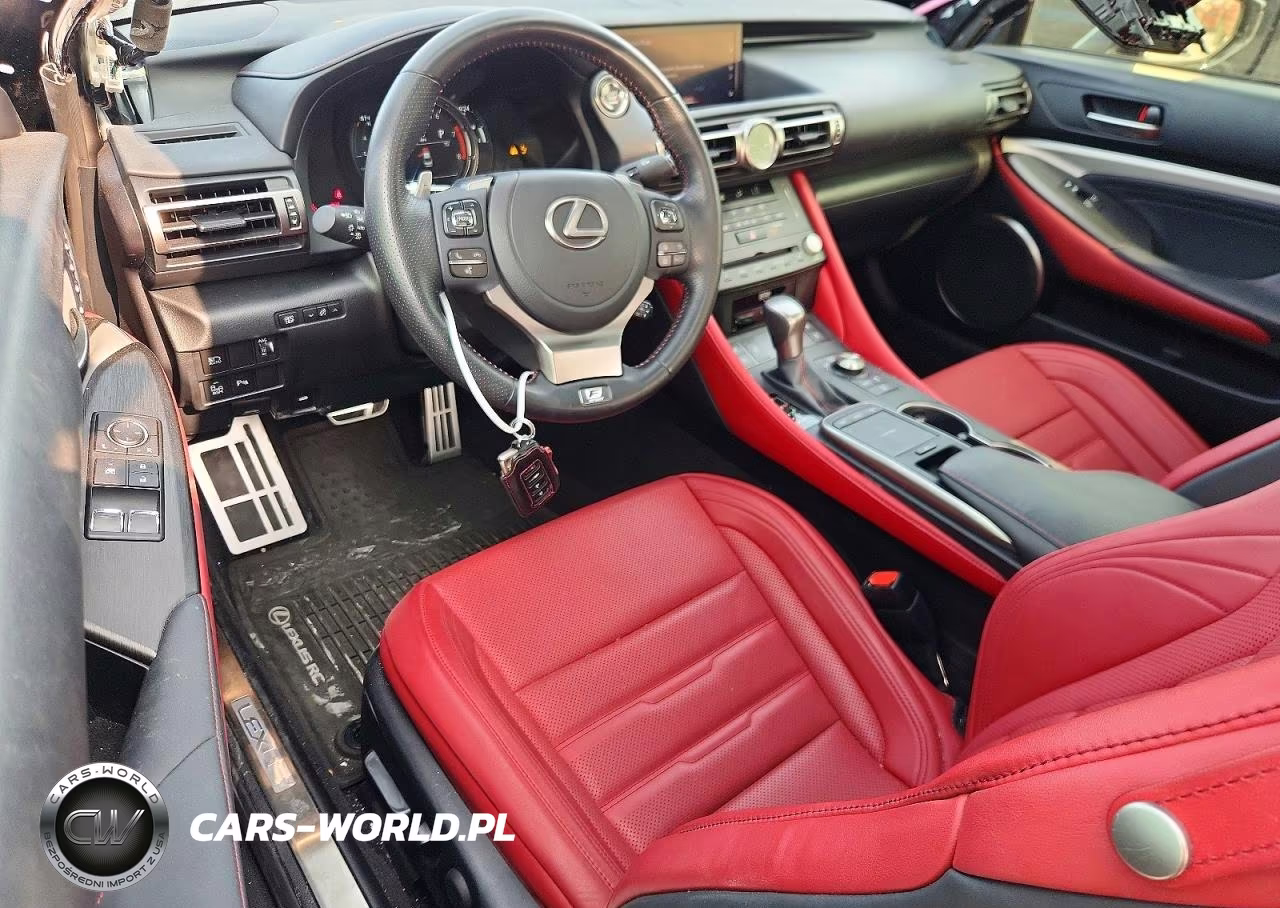 2022 Lexus Rc 350 F Sport VIN:JTHGZ5BC6N5026376 - 8