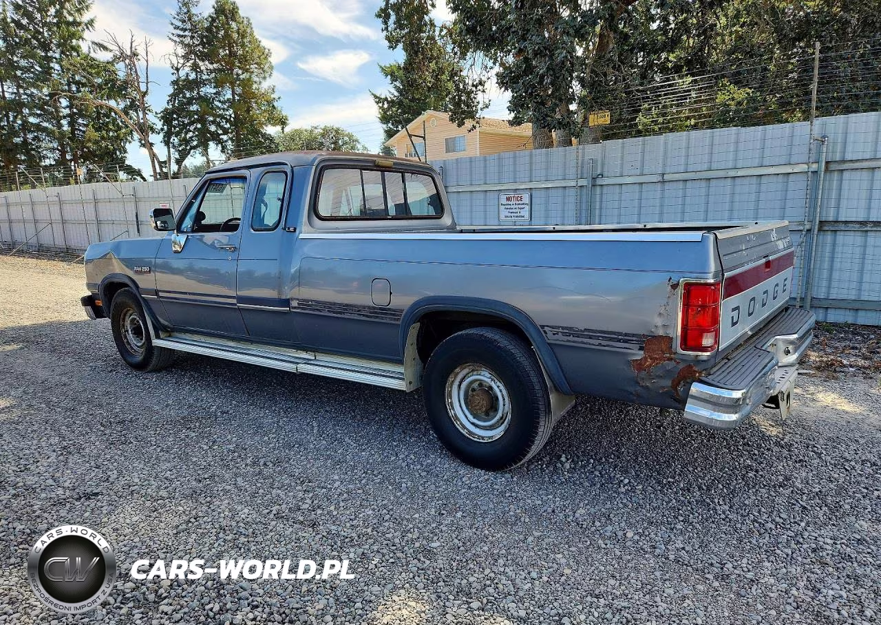 1993 Dodge D-Series D200 VIN:3B7KE23C8PM153745 - 2