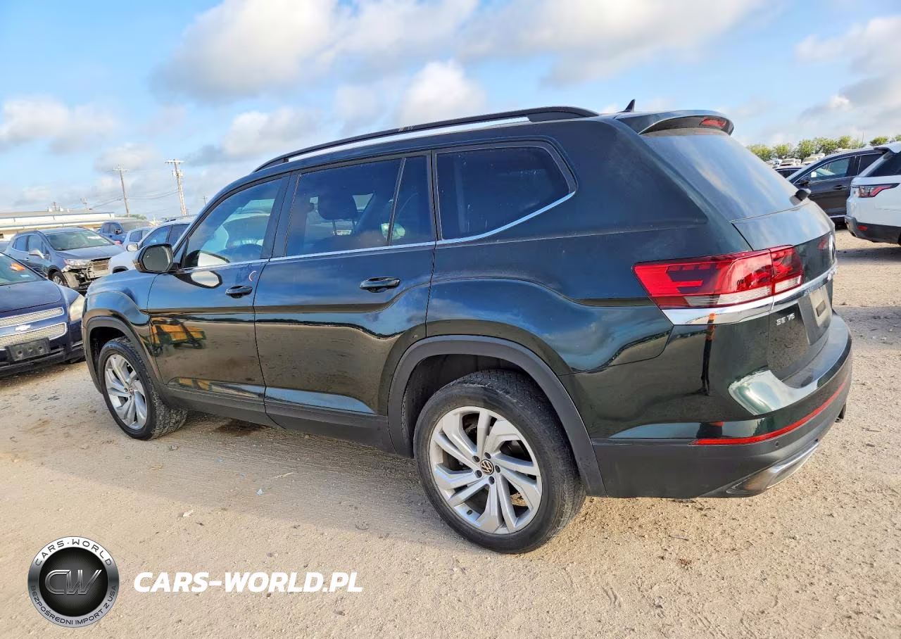 2021 Volkswagen Atlas Se VIN:1V2JR2CAXMC547144 - 2