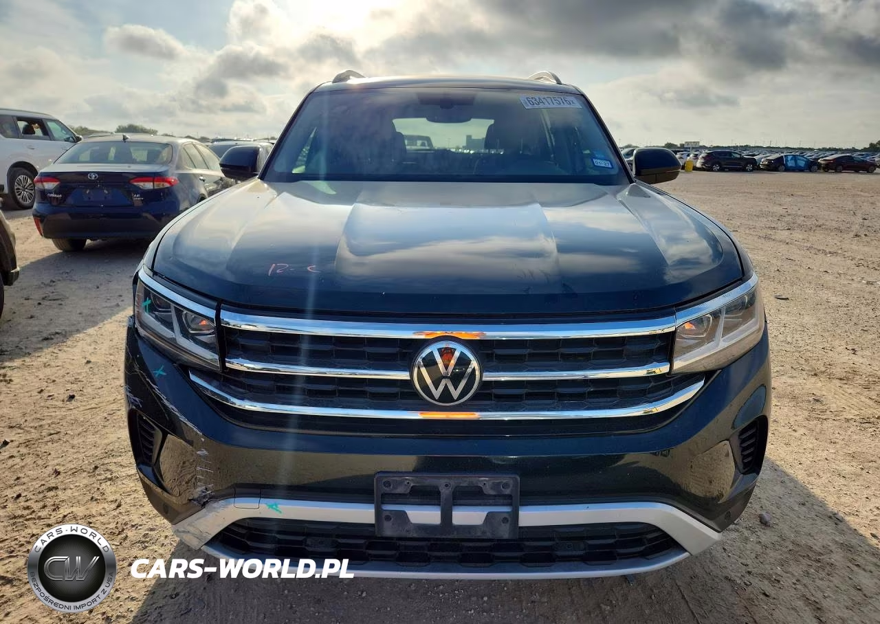 2021 Volkswagen Atlas Se VIN:1V2JR2CAXMC547144 - 5