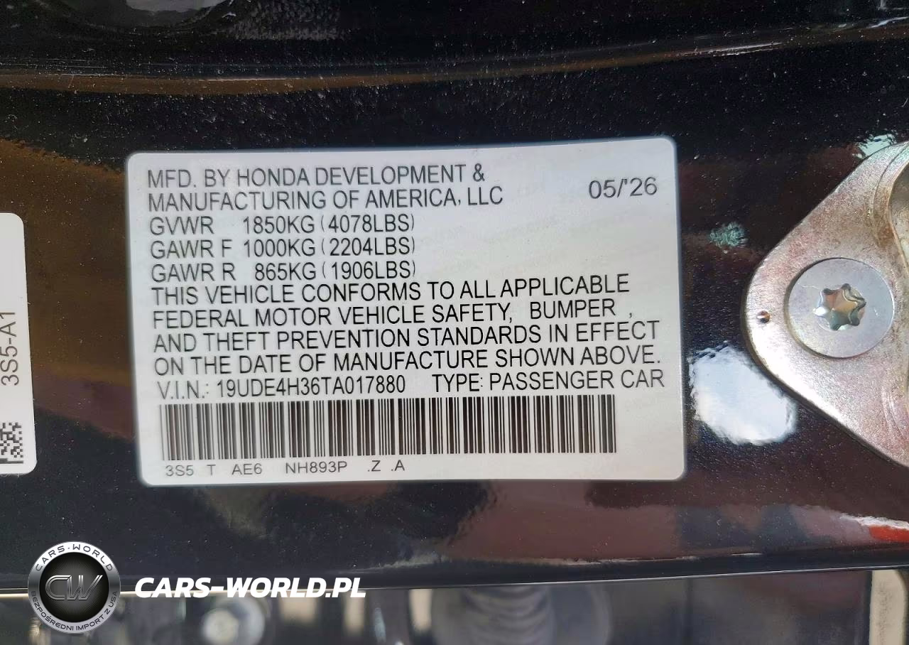 2026 Acura Integra A-Spec VIN:19UDE4H36TA017880 - 13