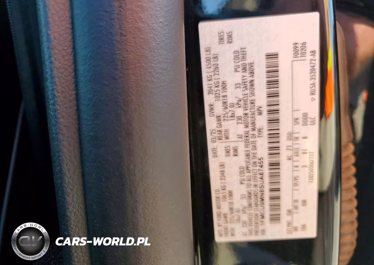 2025 Ford Escape St Line VIN:1FMCU9MN8SUA87455 - 13