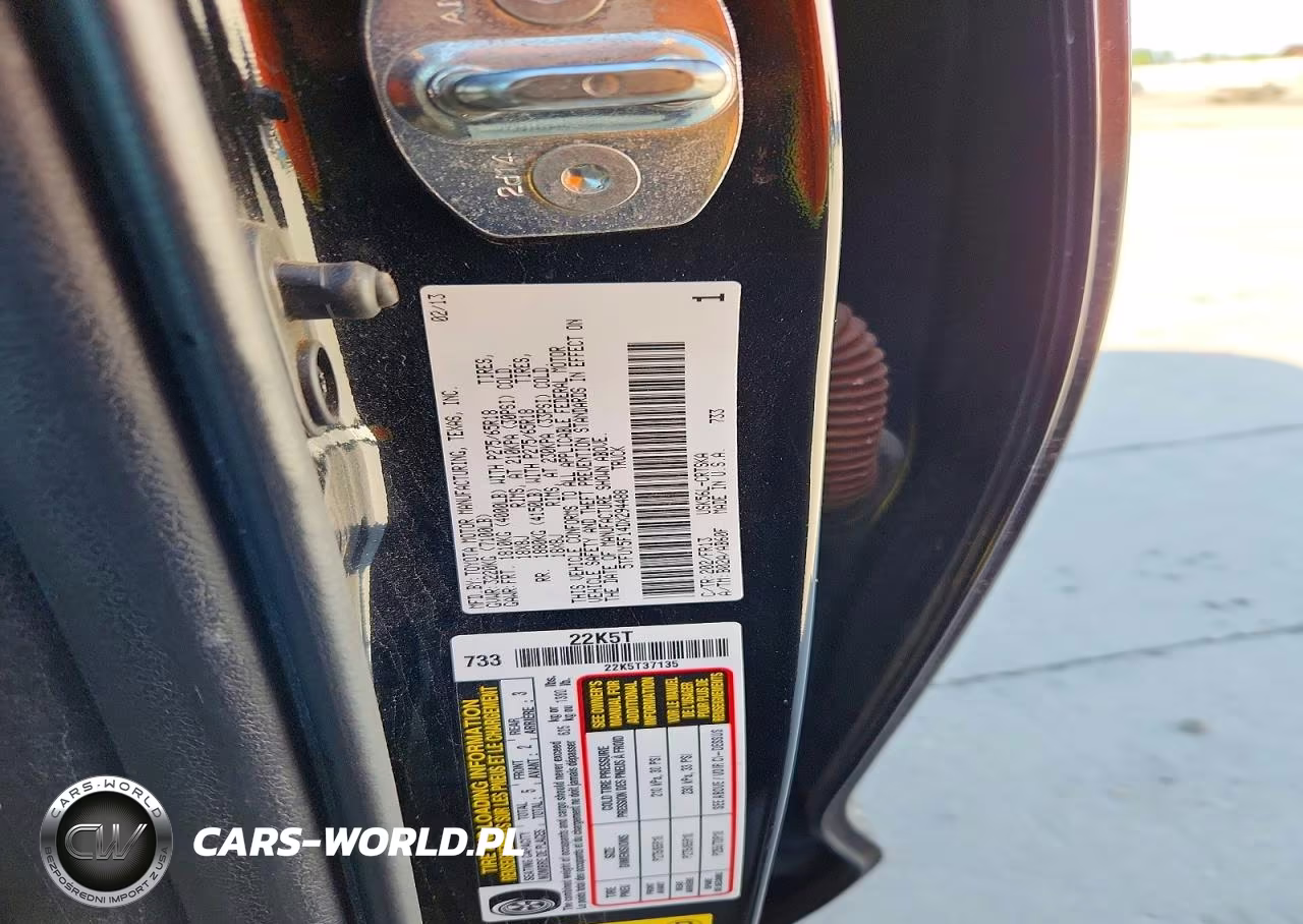 2013 Toyota Tundra Double Cab Sr5 VIN:5TFUY5F14DX294488 - 12
