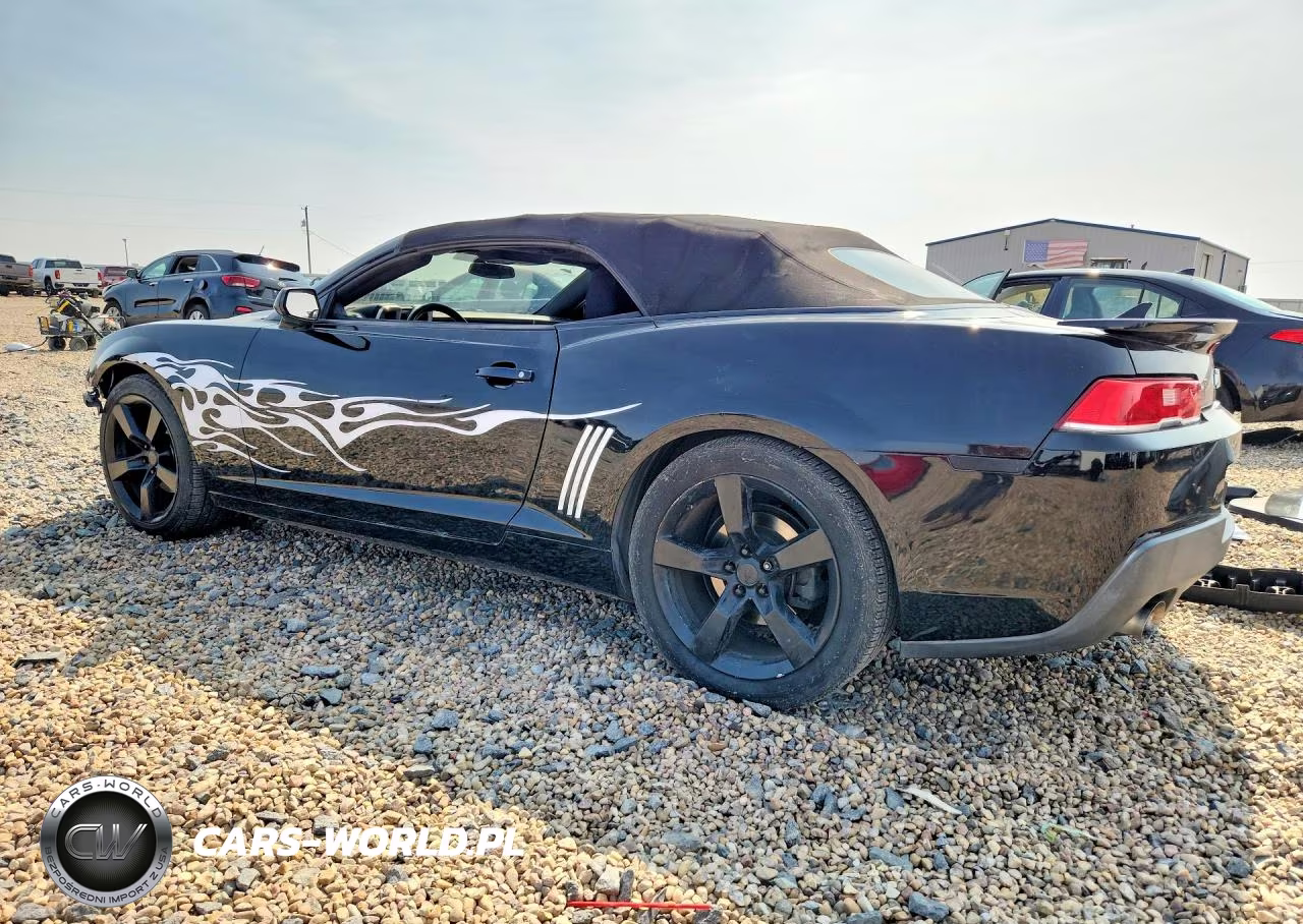 2015 Chevrolet Camaro Lt VIN:2G1FD3D36F9294841 - 2