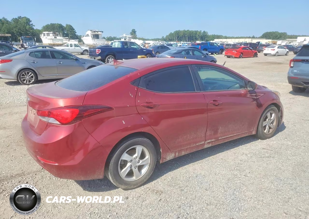 2015 Hyundai Elantra Se VIN:5NPDH4AE3FH650531 - 3
