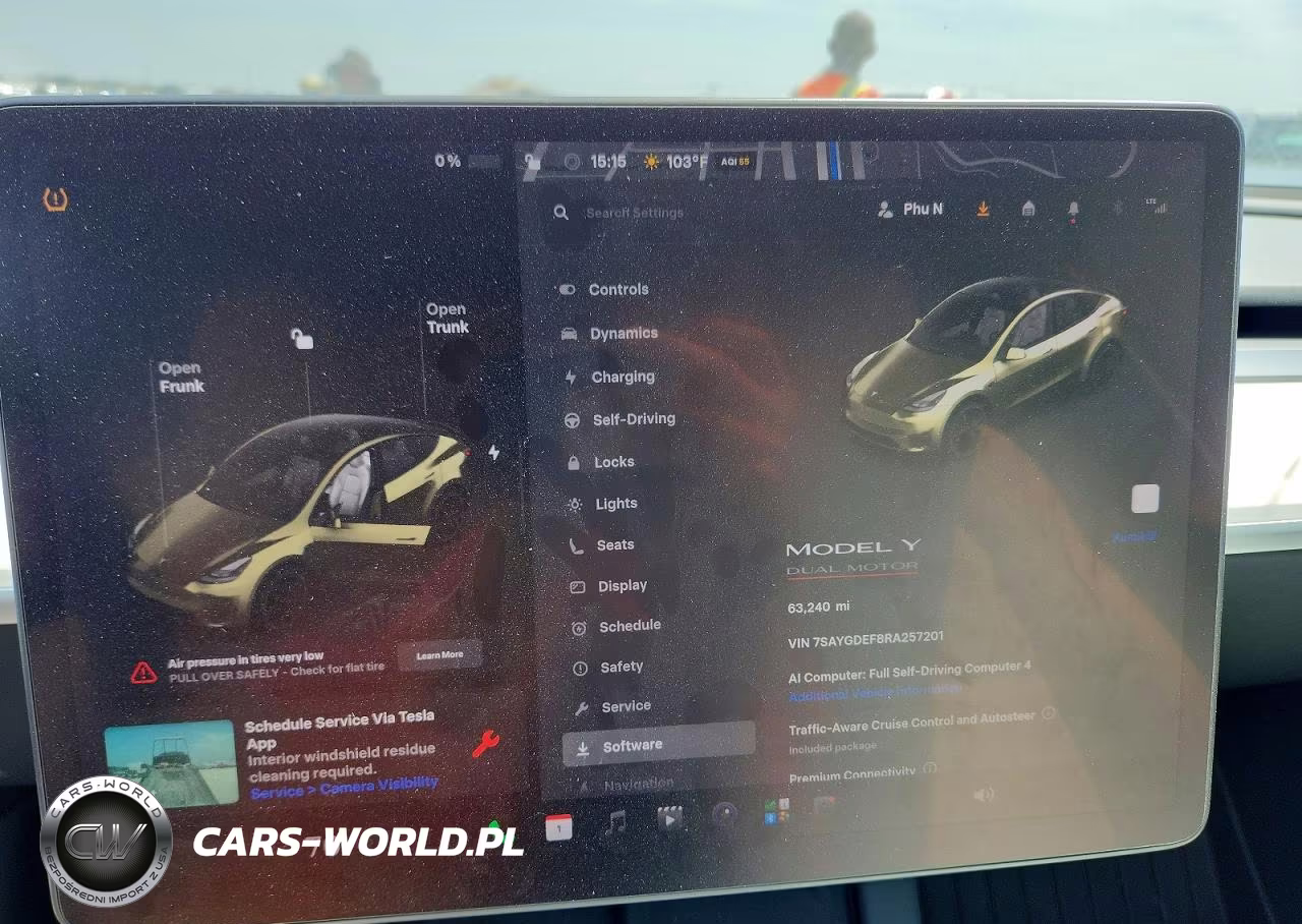 2024 Tesla Model Y VIN:7SAYGDEF8RA257201 - 9
