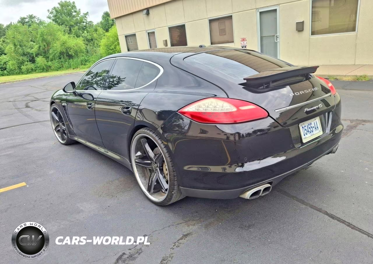 2010 Pors Panamera S Black VIN:WP0AB2A75AL063293 - 3
