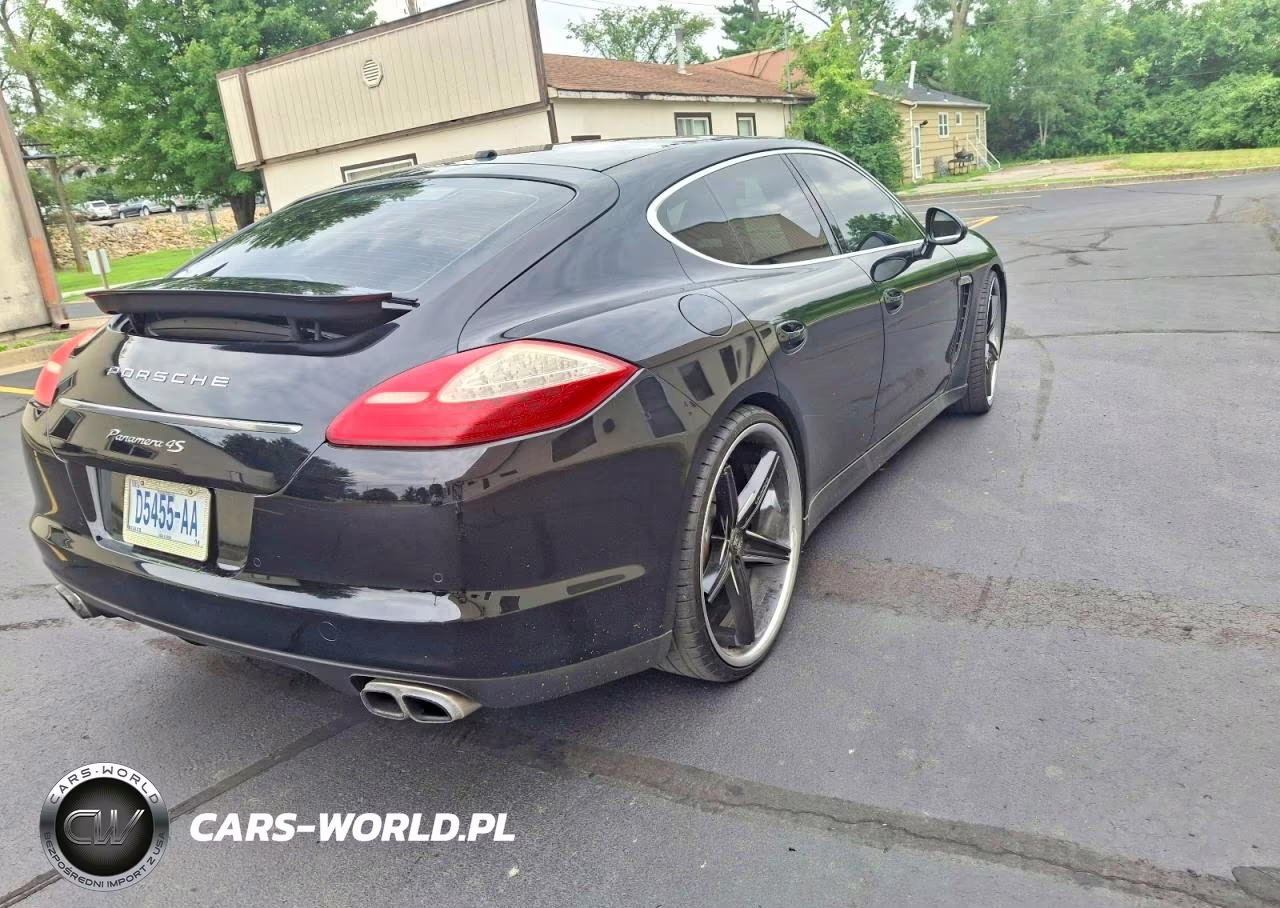 2010 Pors Panamera S Black VIN:WP0AB2A75AL063293 - 4