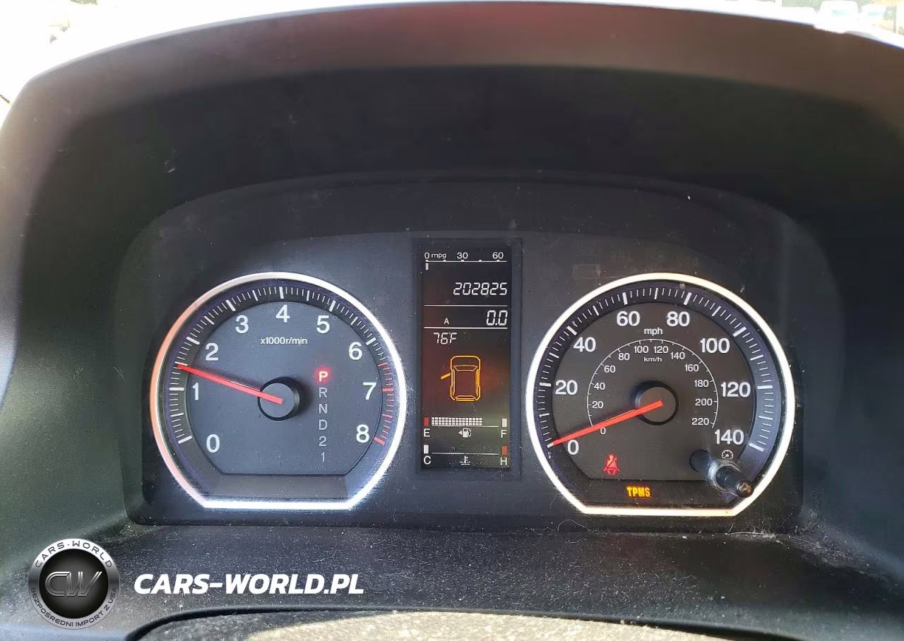2007 Honda Cr-V Exl VIN:JHLRE38767C002486 - 9