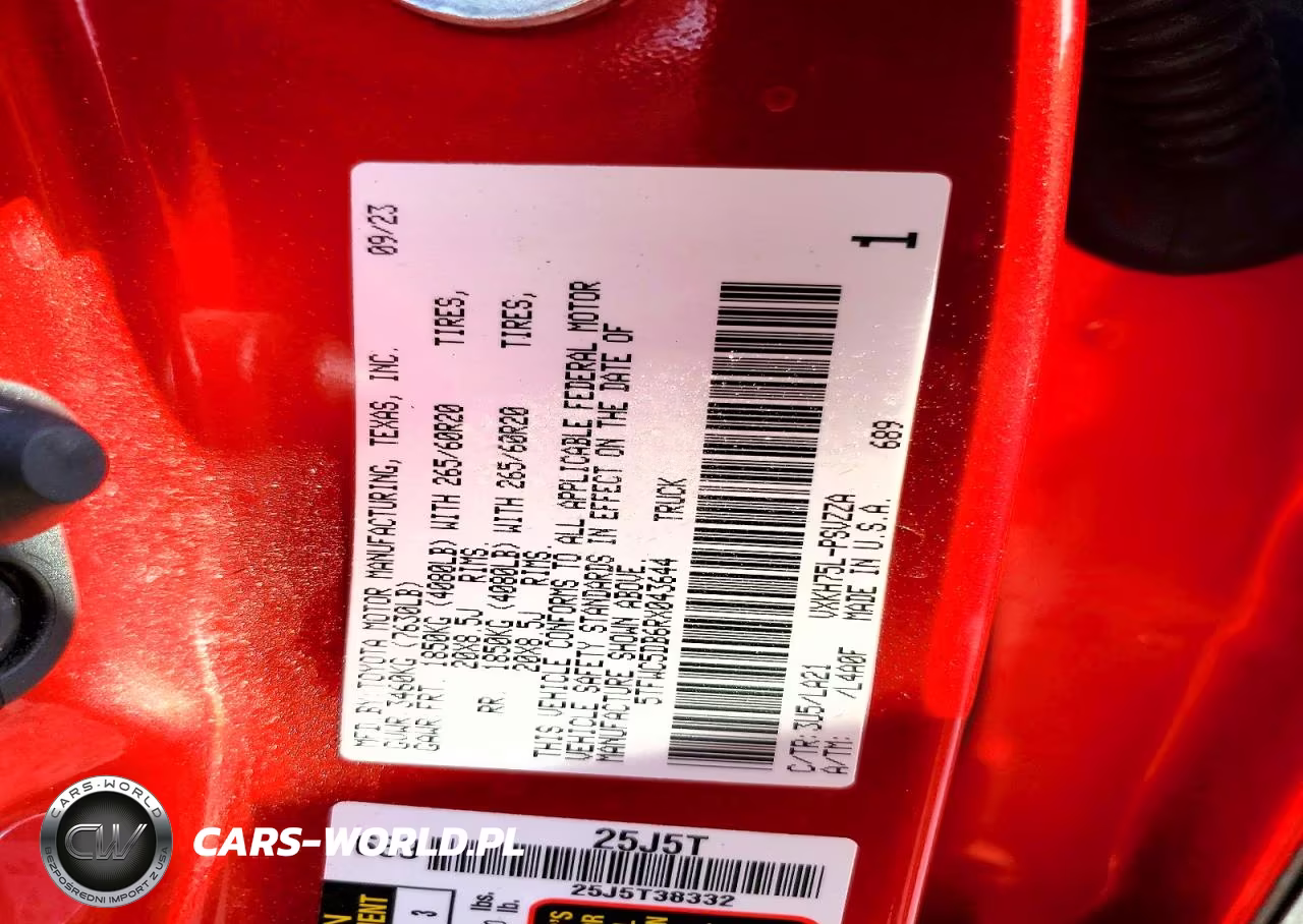 2024 Toyota Tundra Platinum Hv VIN:5TFWC5DB6RX043644 - 12