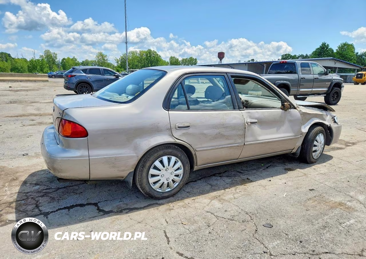 2002 Toyota Corolla Le VIN:2T1BR12E82C548835 - 3