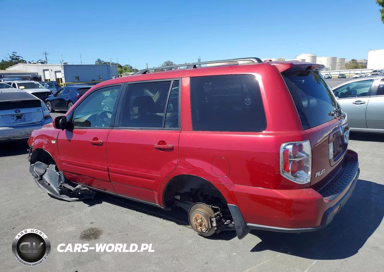 2006 Honda Pilot Ex VIN:5FNYF28576B018759 - 2