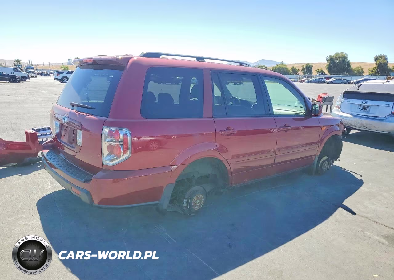 2006 Honda Pilot Ex VIN:5FNYF28576B018759 - 3