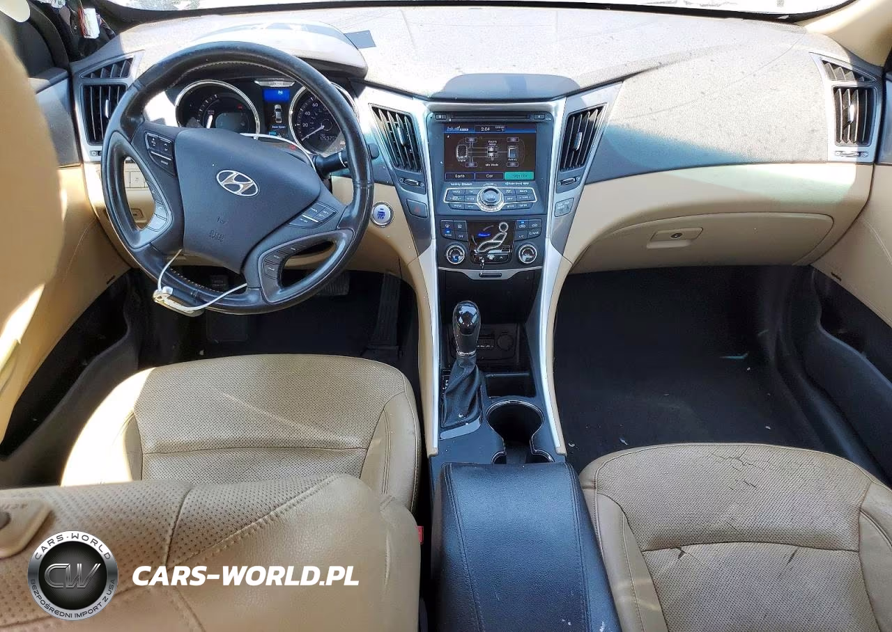 2014 Hyundai Sonata Hybrid VIN:KMHEC4A4XEA107110 - 8
