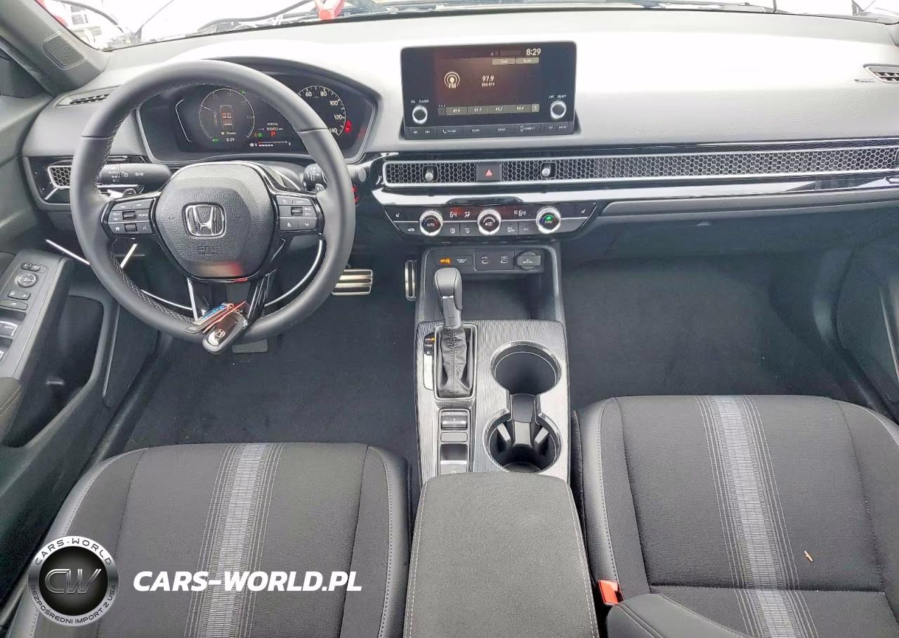2026 Honda Civic Sport VIN:2HGFE4F88TH347397 - 8