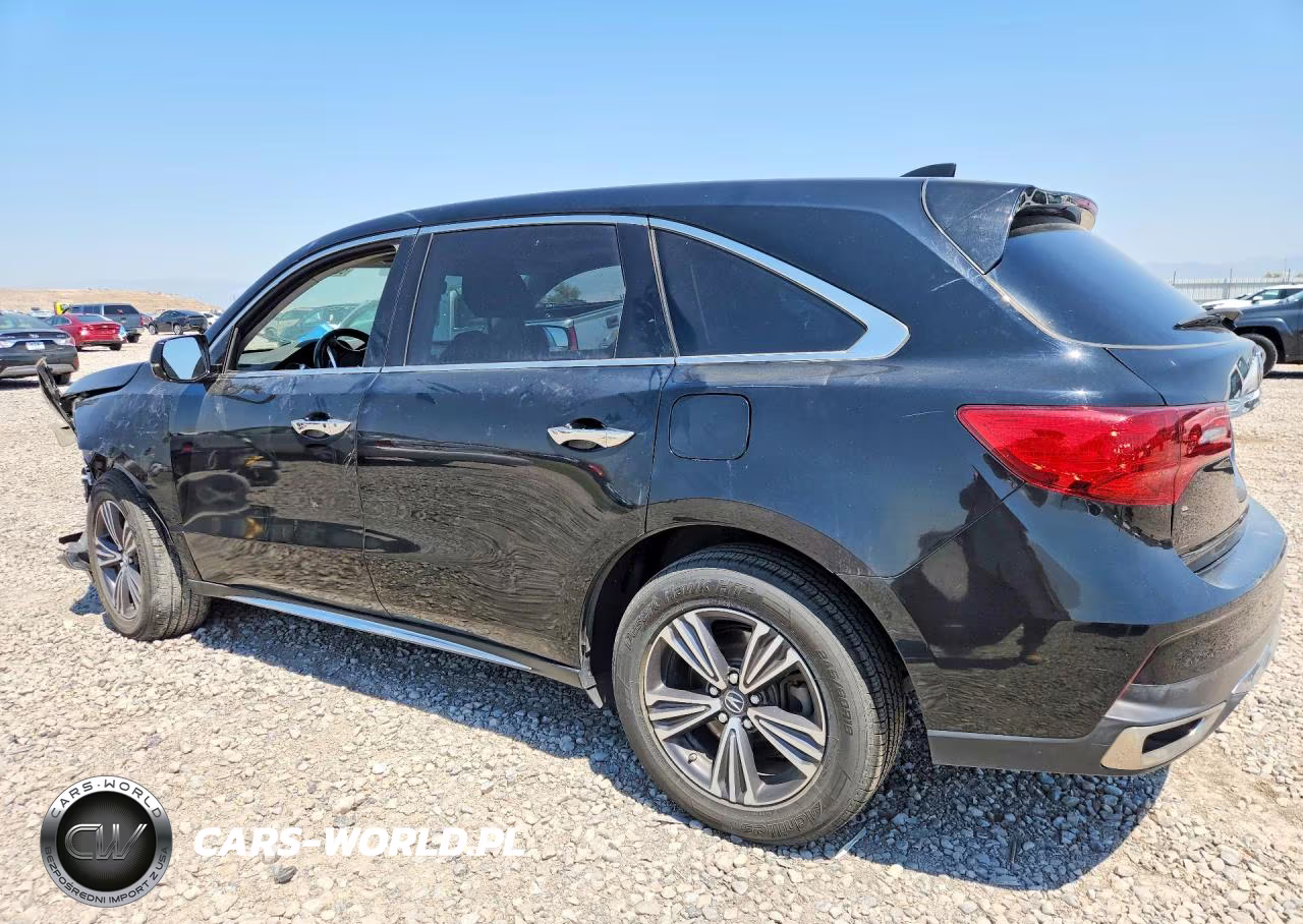 2017 Acura Mdx VIN:5FRYD3H39HB012800 - 2