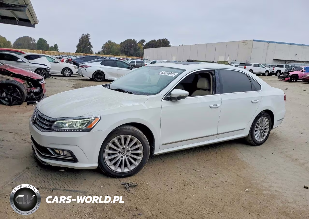 2017 Volkswagen Passat Se VIN:1VWBT7A31HC030956 - 1