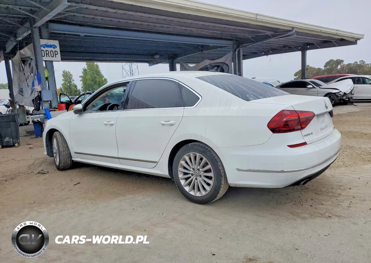 2017 Volkswagen Passat Se VIN:1VWBT7A31HC030956 - 2