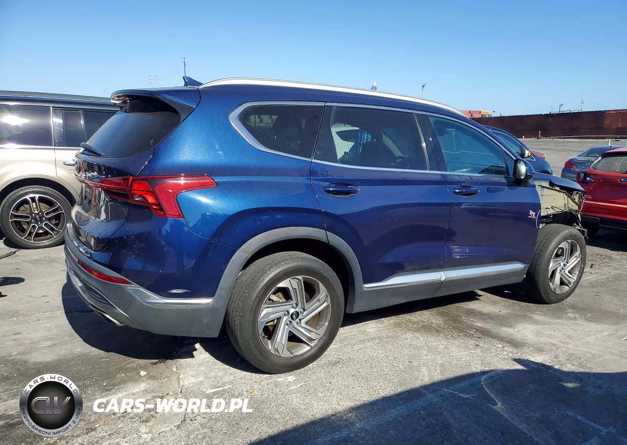 2021 Hyundai Santa Fe Sel VIN:5NMS24AJ6MH331530 - 3