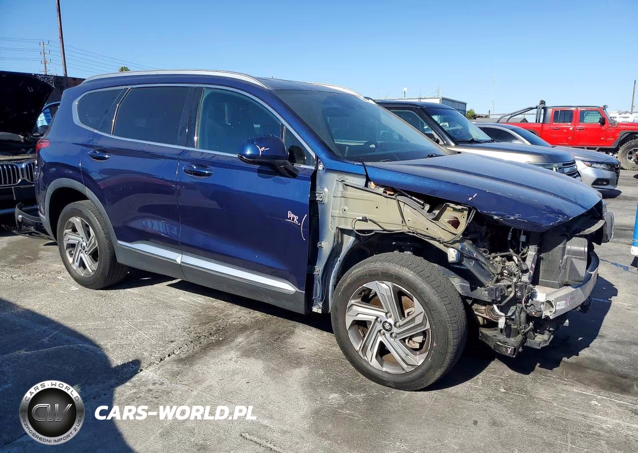 2021 Hyundai Santa Fe Sel VIN:5NMS24AJ6MH331530 - 4