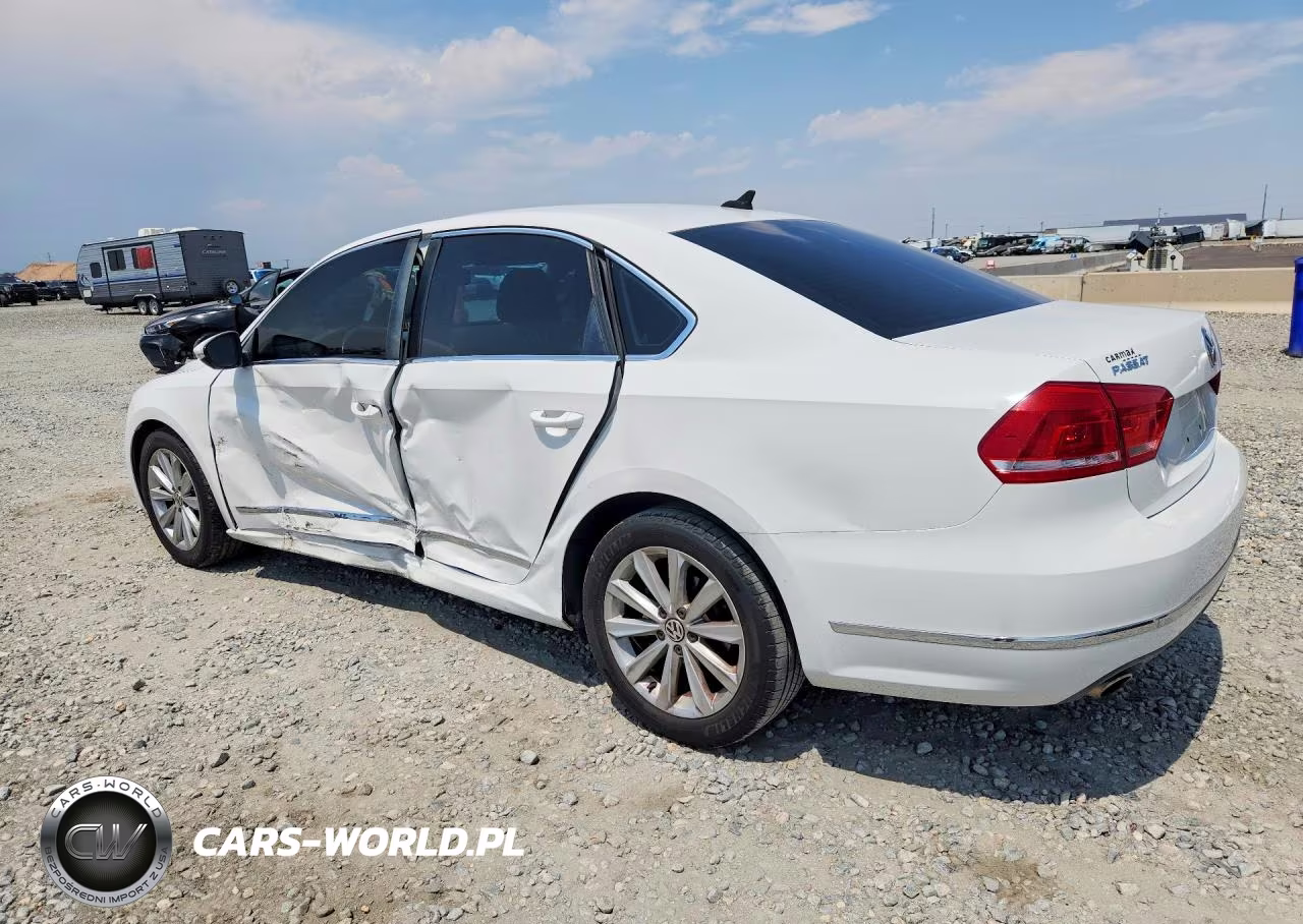 2012 Volkswagen Passat Sel VIN:1VWCH7A31CC059856 - 2