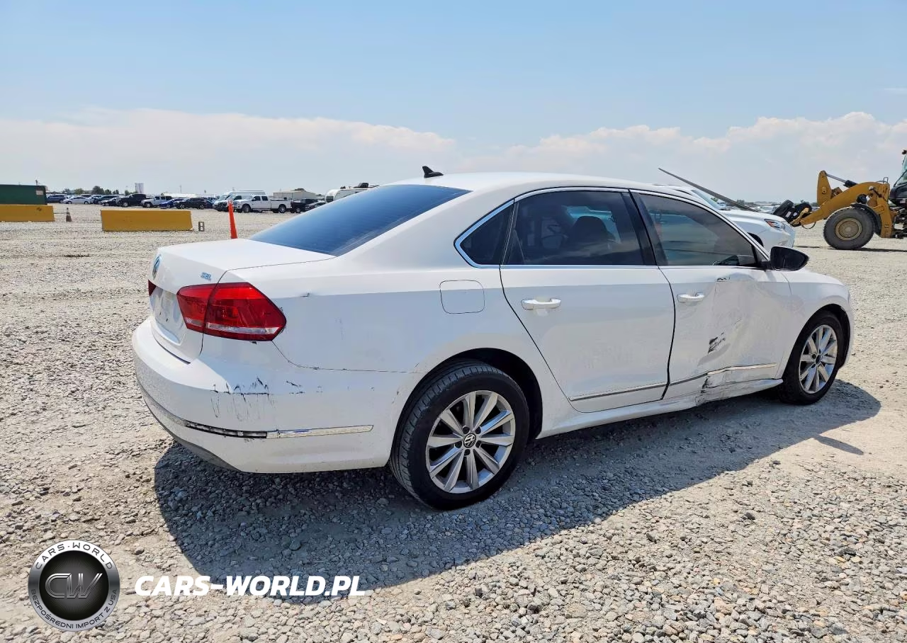 2012 Volkswagen Passat Sel VIN:1VWCH7A31CC059856 - 3