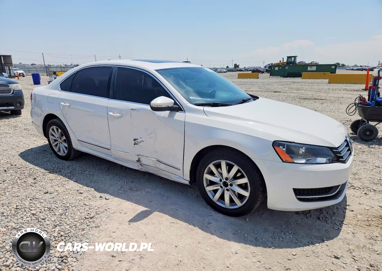 2012 Volkswagen Passat Sel VIN:1VWCH7A31CC059856 - 4