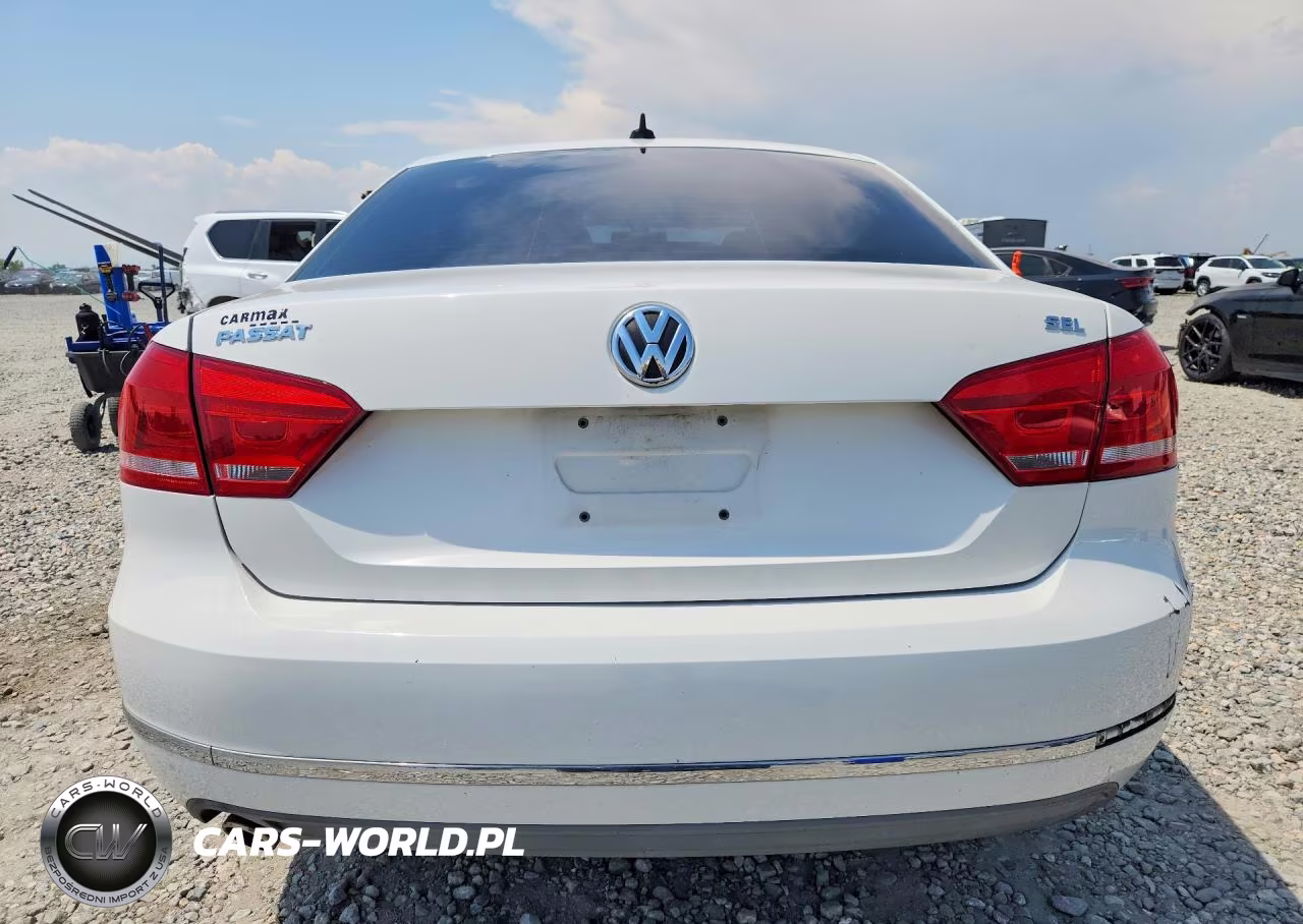 2012 Volkswagen Passat Sel VIN:1VWCH7A31CC059856 - 6