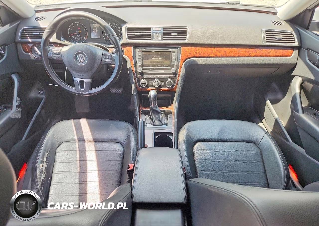 2012 Volkswagen Passat Sel VIN:1VWCH7A31CC059856 - 8