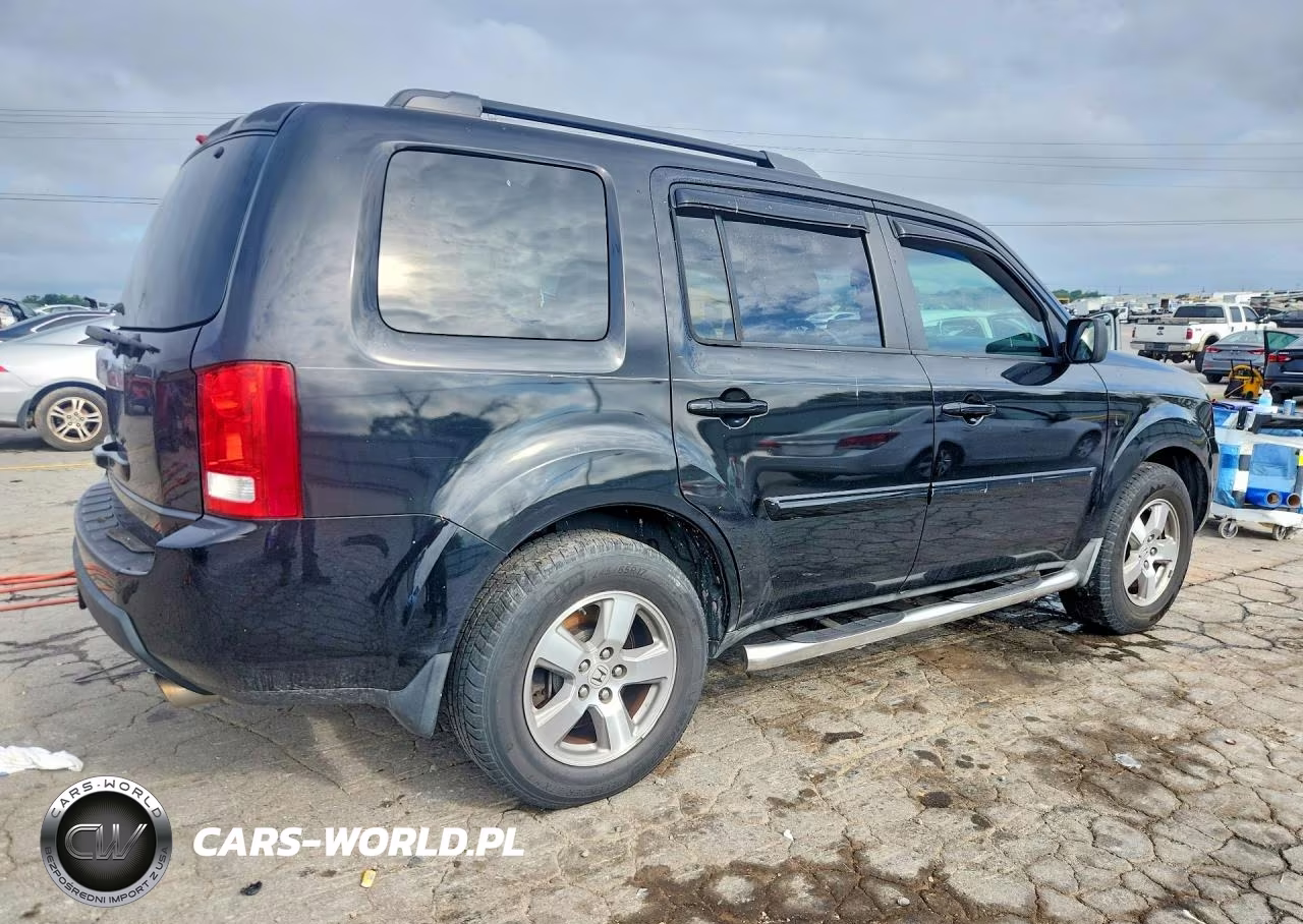 2009 Honda Pilot Exl VIN:5FNYF38569B022750 - 3
