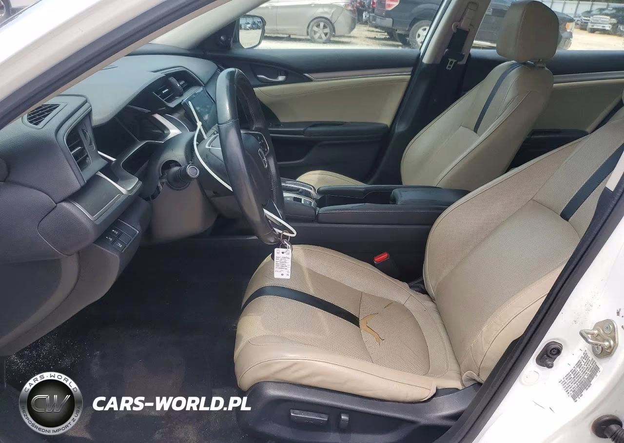 2016 Honda Civic Touring VIN:19XFC1F91GE031272 - 7