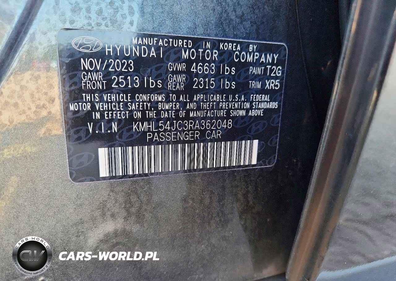 2024 Hyundai Sonata N Line VIN:KMHL54JC3RA362048 - 13