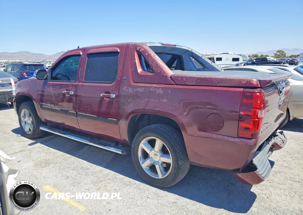 2008 Chevrolet Avalanche C1500 VIN:3GNEC12J88G242171 - 2