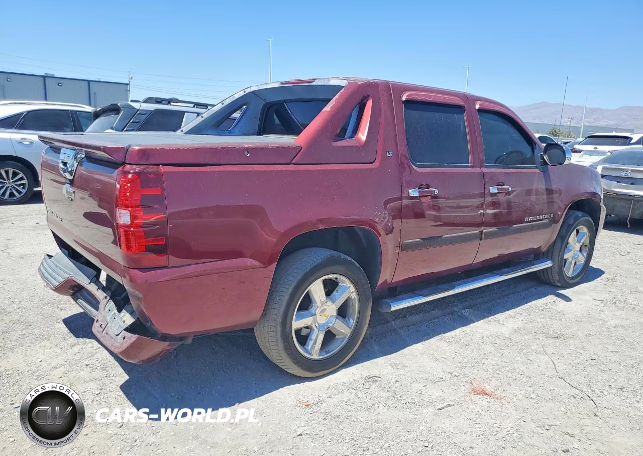 2008 Chevrolet Avalanche C1500 VIN:3GNEC12J88G242171 - 3