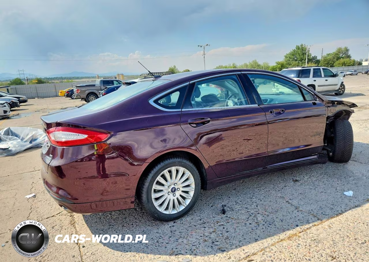 2013 Ford Fusion Se Hybrid VIN:3FA6P0LU5DR263388 - 3