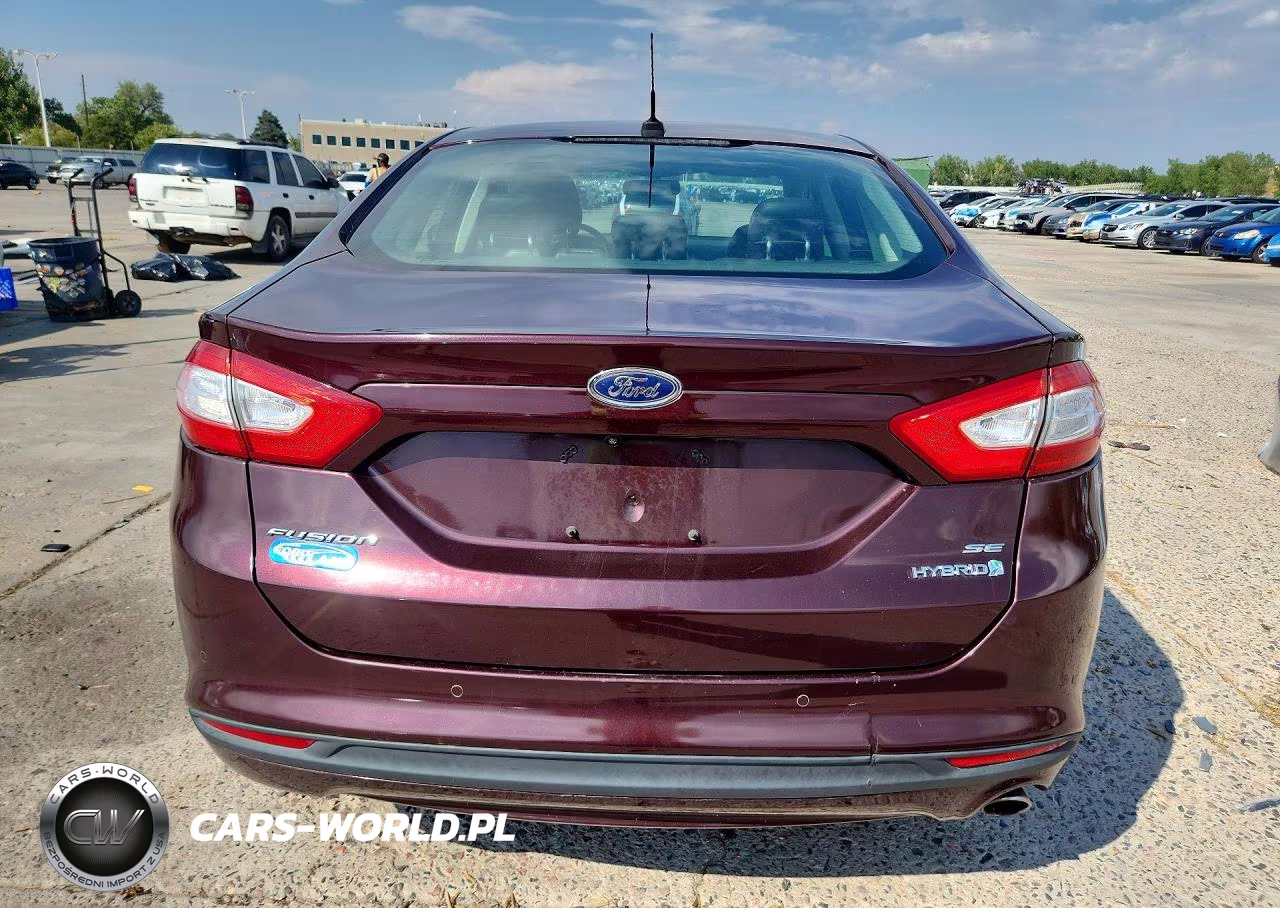 2013 Ford Fusion Se Hybrid VIN:3FA6P0LU5DR263388 - 6
